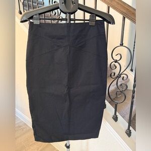7th Avenue Women's Long Black Straight Skirt